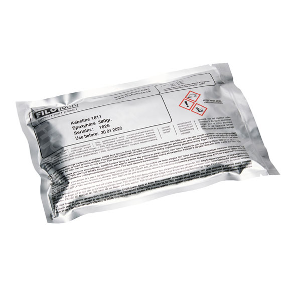 Epoxy resin, Kabeline, rd, 1611 C, 380gr
