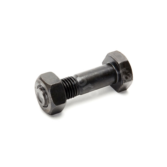 Hex bolt, with nut, 10.9/10, M24x90mm