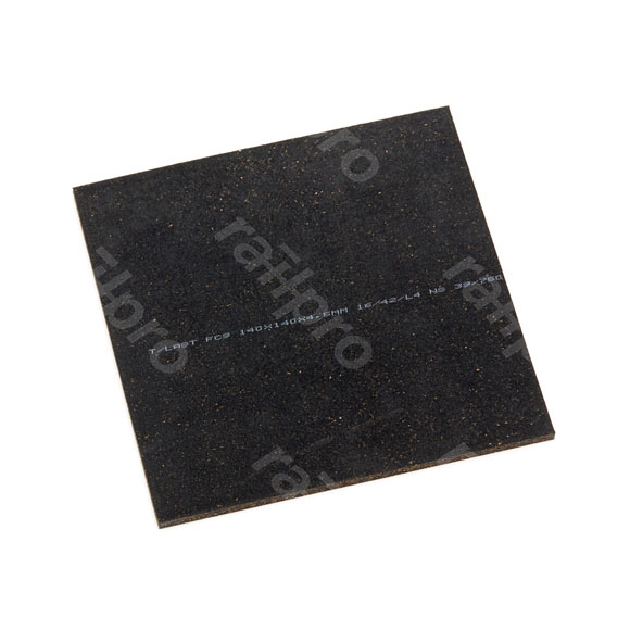 Rail pad, FC9, 140x140x4.5mm