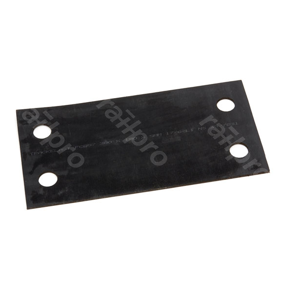 Plate, cork rubber, FC897, 190x380x5mm