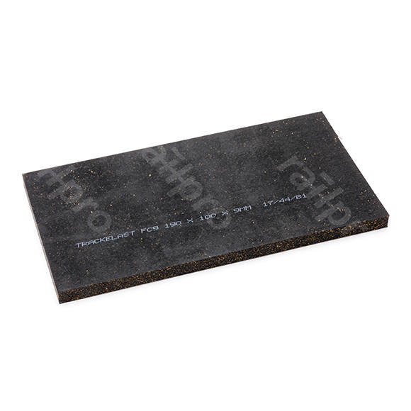 Rail pad, 190x100x9mm