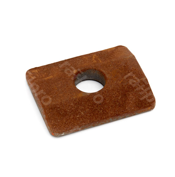Follower plate, for hex., st.44, 100x80x16mm
