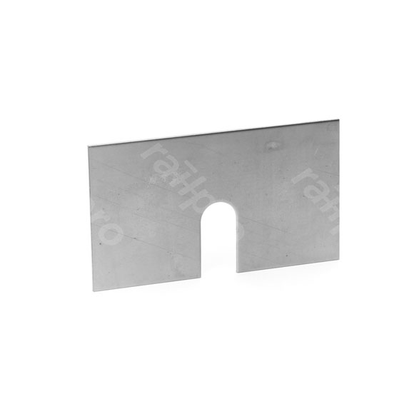 Filler plate, for sr, ind. fast., 3mm