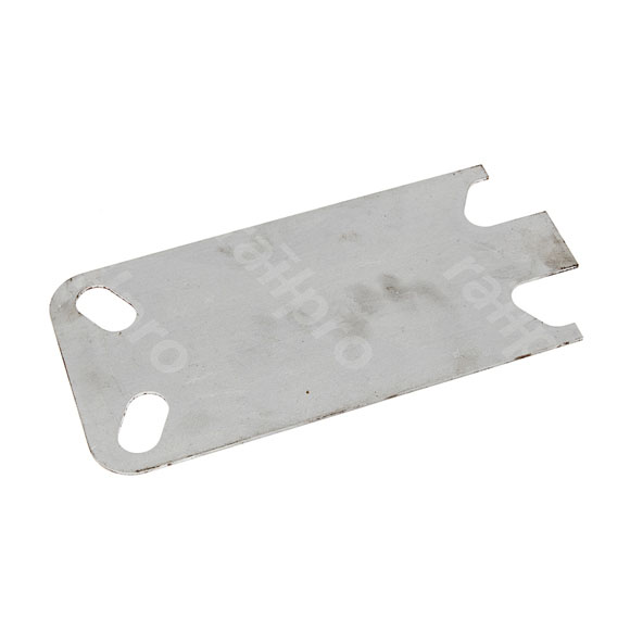 Filler plate, under rgpt/sl, iron, 3mm