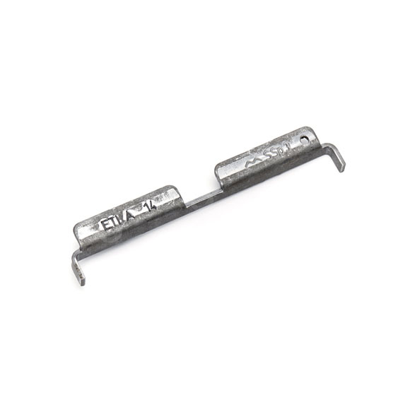 Rail plate/filler strip, 4mm