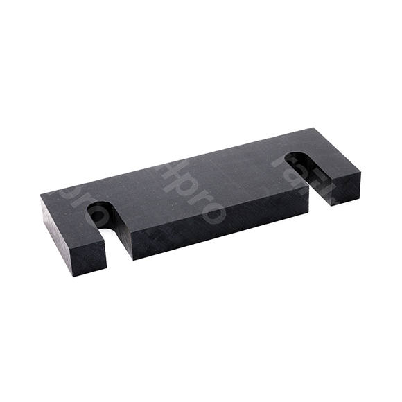 Bearing plate polyethylene, 330x110x35mm, M24