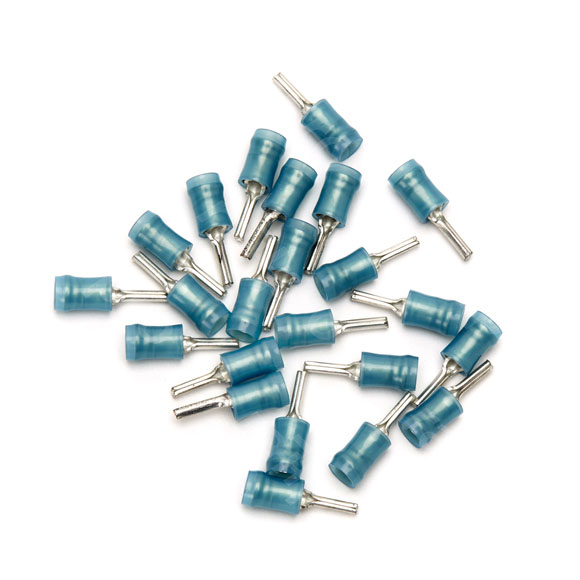 Cable lug, pin, 6.7mm, nylon, AMP 165046