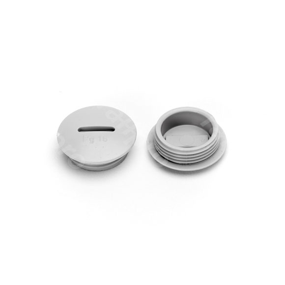 Blind plug for cable gland, PG16, VS16