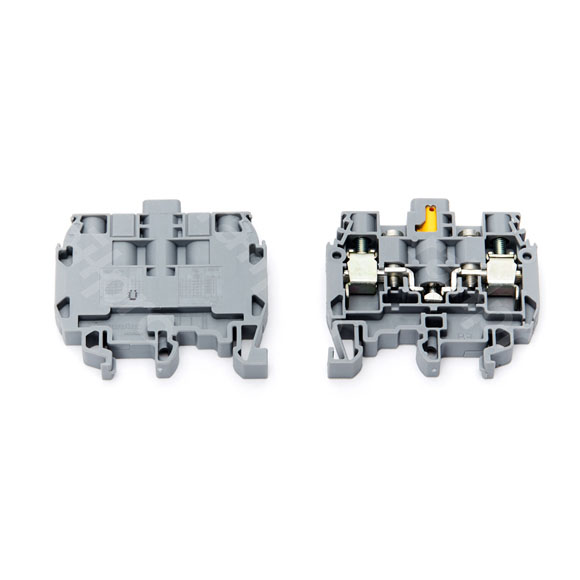 Separating terminal block, M6/8 STP, yellow