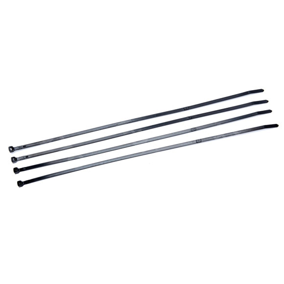 Cable tie, 366mm, bk, uv