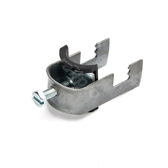 Clamp, 28U+GW28 for mounting on flat profiles