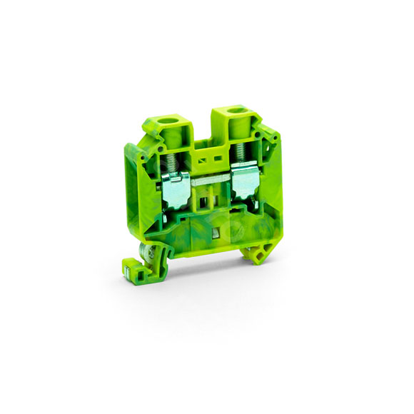 Terminal block, UT16-PE, yellow/green, 16mm² (Phoenix)