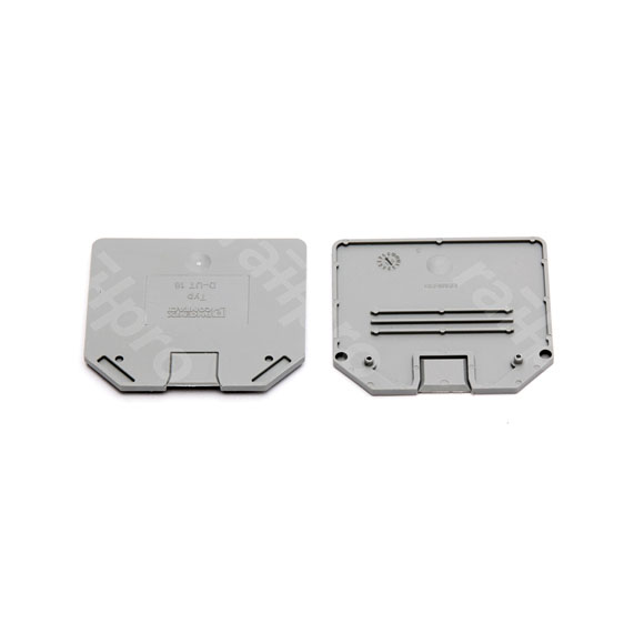 End plate, D-UT16, grey (Phoenix)