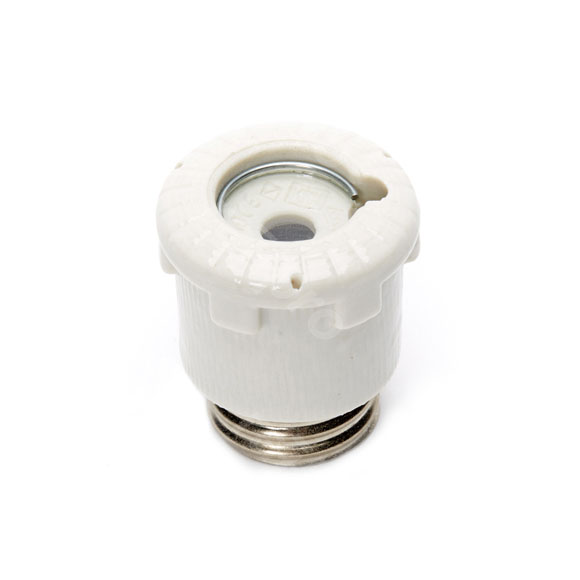 Screw cap fuse holder DII E27 ceramic