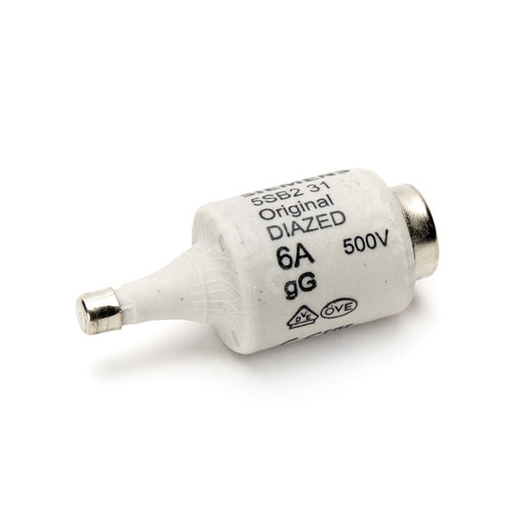 Fuse, DII, 6A gG slow E27