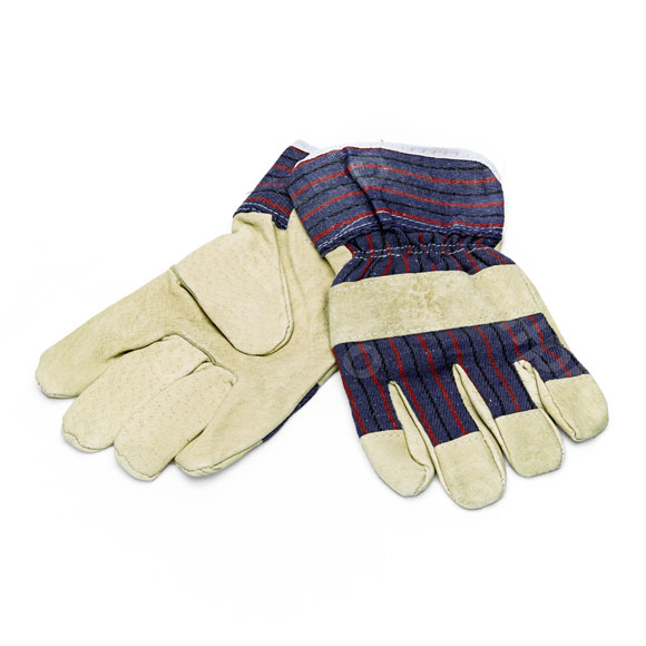 Work gloves, pigskin leather