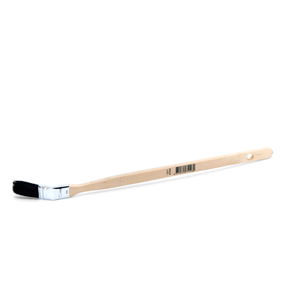 Brush, radiator, angled, 25mm