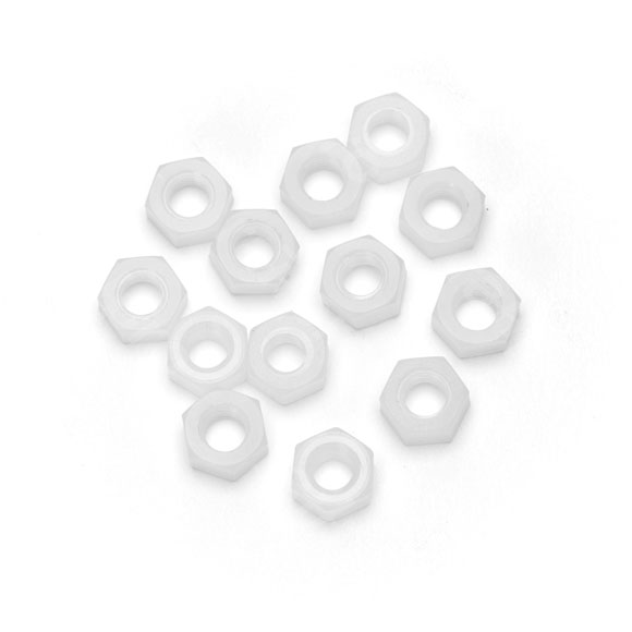 Hex nut,nylon,M6,DIN934