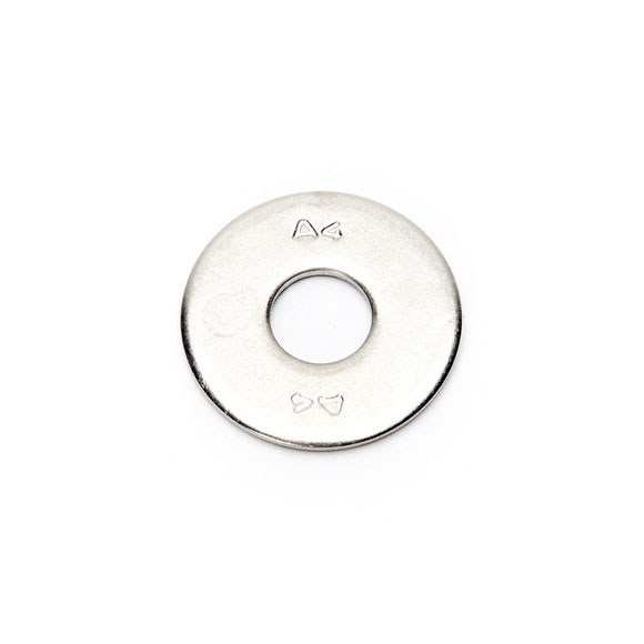 Washer, stainless steel A4, 13x37x3mm, DIN9021