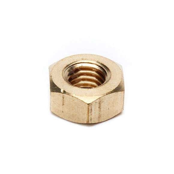 Hex nut,brass,M10,DIN934