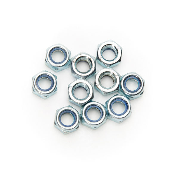 Hex nut,Nyloc,M8,DIN985