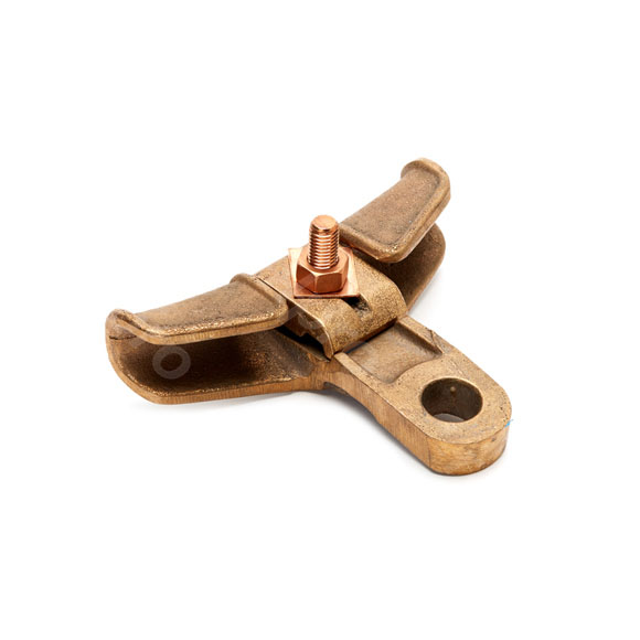 Clamp,with eye,for arc extraction