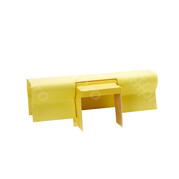 Current rail cap, for carrier end ramp piece