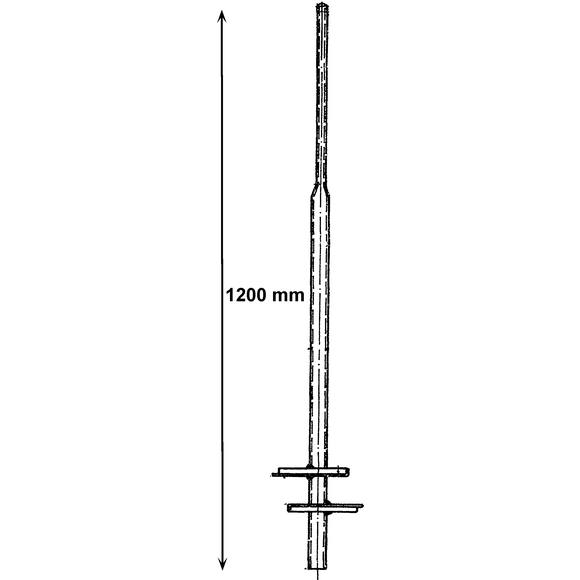 Pole, for placement signal board