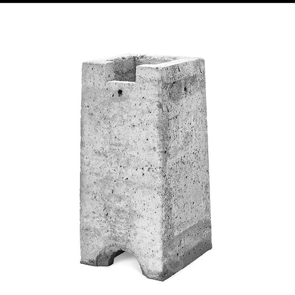 Riser piece for switch connection box, concrete, 580mm