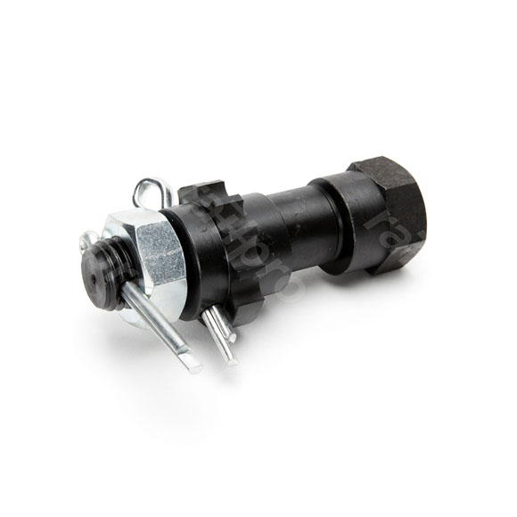 Tower bolt, eccentric with adjustment, 6.8mm
