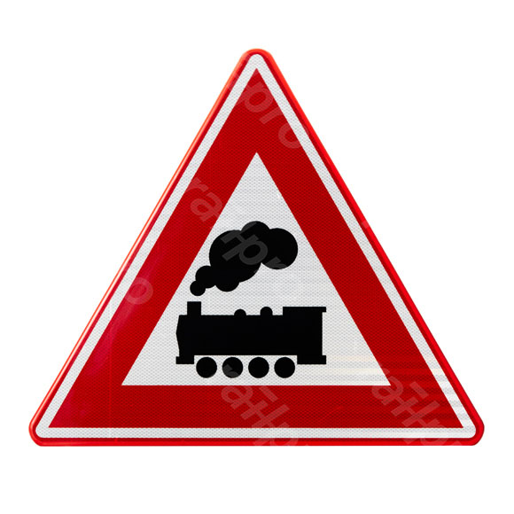 Board, unguarded crossing, RVV J11, 700, US20, DOR