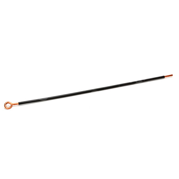 Connection cable, short, for flashover safety