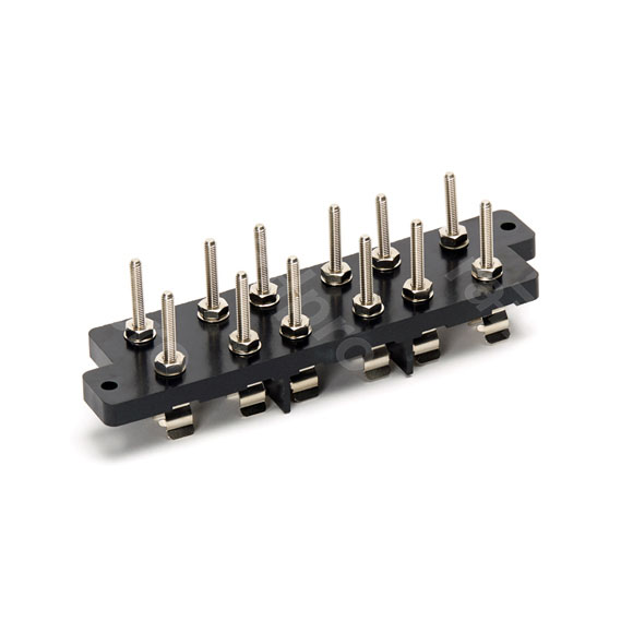 Holder, fuses, 6-fold