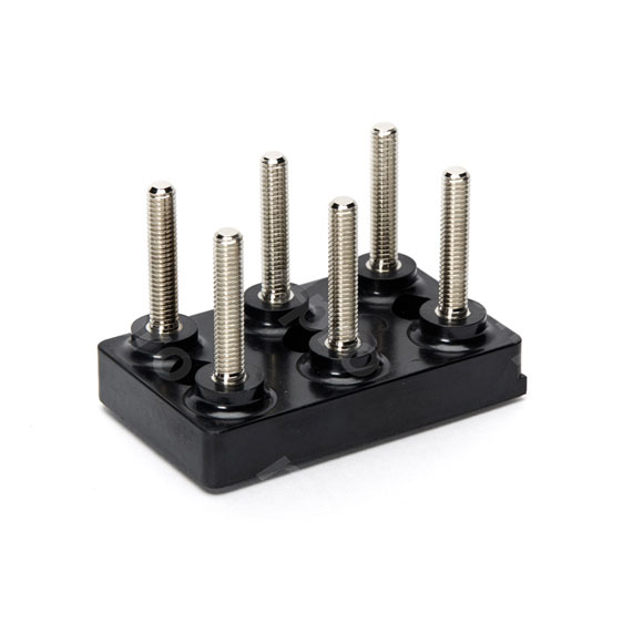 Terminal block, American, 3x2