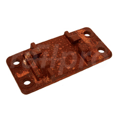 Back slope plate 46E3, cast