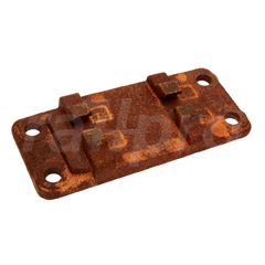 Back slope plate 46E3, cast, for 140021