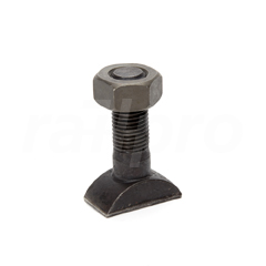 Clamp bolt, with commercial nut, M22x80mm