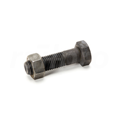 Hex bolt, with nut, 5.6, M20x75mm, DIN931