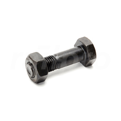 Hex bolt, with nut, 10.9/10, M24x90mm