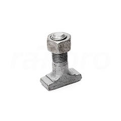 Clamp bolt, incl. nut, M22