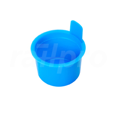 Cover cap, plastic for screw sleeve, Ø 26.4mm