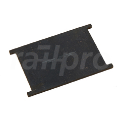 Plate, cork rubber, FC9, 200/175x130/112x6mm