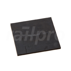 Rail pad, cork rubber, FC846/VC9600, 162.5x152.5mm