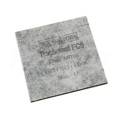 Rail pad, FC9, 152.5x152.5x4.5