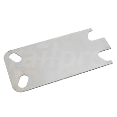 Filler plate, under rgpt/sl, iron, 2mm