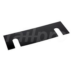 Filler plate polyethylene, 330x110x3mm, M24
