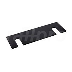 Filler plate polyethylene, 330x110x5mm, M24