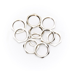 Connection nut, brass, PG16
