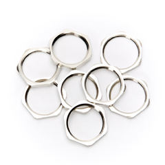 Connection nut, brass, PG21