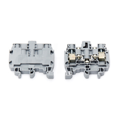 Separating terminal block, M6/8 STP, black